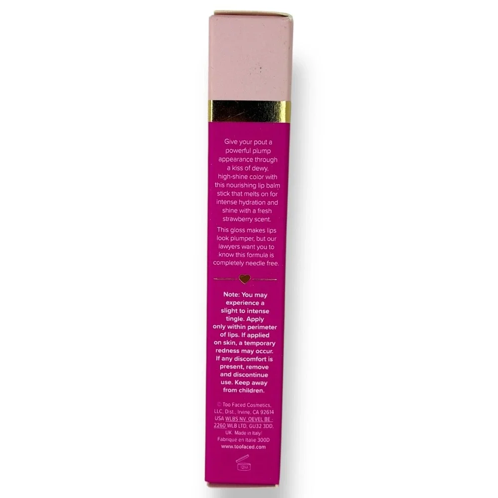 Too Faced Lip Injection Extreme Plumping Gloss Clicks Don't Let Me Be Chai